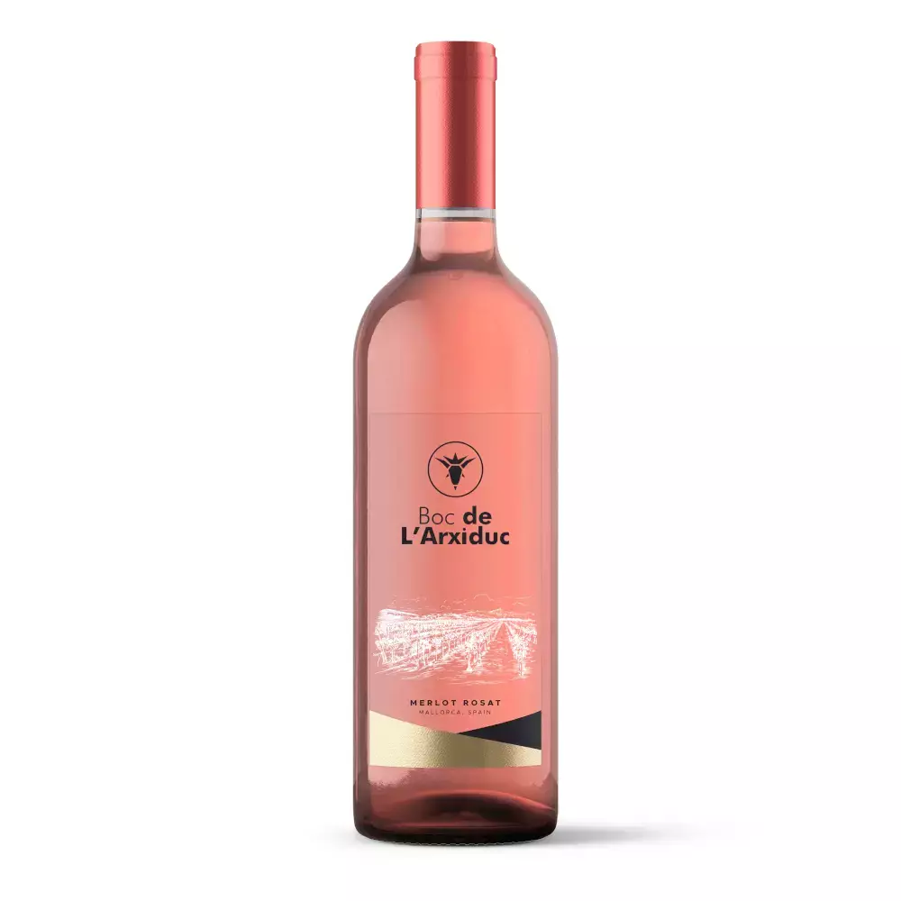 Boc de L'Arxiduc Merlot Rosat
